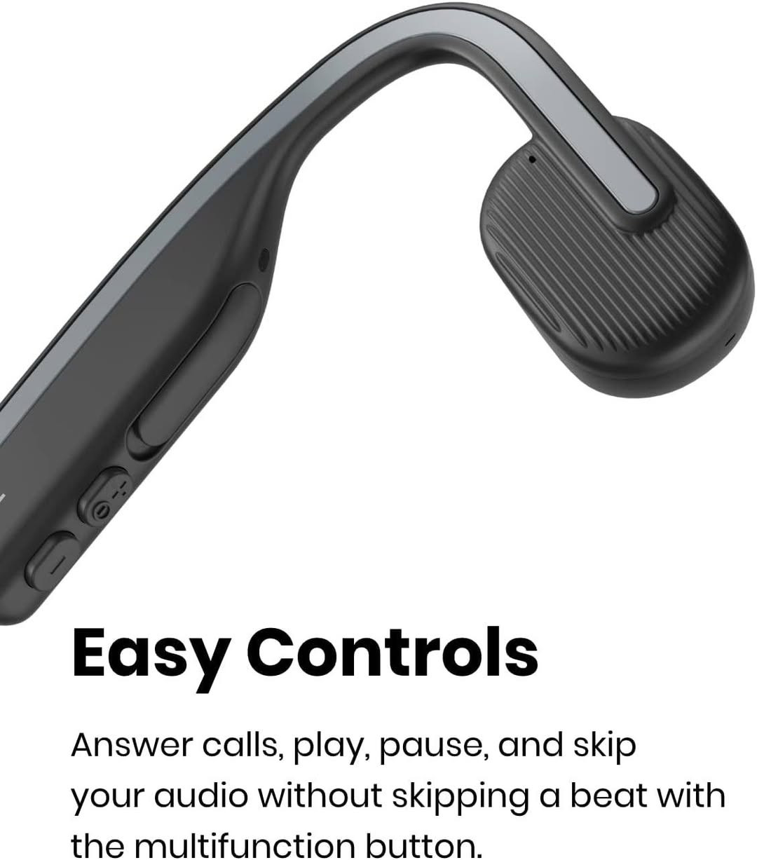 Open-Ear Headphones - Experience unmatched comfort with our lightweight, secure fit, featuring an earbud-free design for all-day listening without ear fatigue.(Rebranded version of AfterShokz OpenMove)Safety & Connection - Stay motivated with your favorite audio without compromising on safety. Unlike over-ear and in-ear headphones, OpenMove keeps you connected and aware of your surroundings.Secure Fit - From light jogs to everyday commutes, a wraparound titanium frame keeps your bone conduction headphones in place during a range of low impact activities.A rugged, sweat-resistant design built to withstand your most intense workouts.6 Hours of Music & Calls - Enjoy six continuous hours of music, calls, and podcasts on a single charge with our bluetooth headphones. Universal compatibility: Seamlessly pairs with Android, iOS, Windows, and other Bluetooth-enabled devices.Includes a USB-C cable.High Sound Quality- Enjoy balanced audio, optimal volume and rich bass delivered through your cheekbone, anytime, anywhere with this premium OpenMove headset.Ensures excellent call quality for clear conversations.  Product description         1 Open-Ear Design   2 Stay Aware, Stay Safe   3 Secure Fit   4 Button for Easy Controls   5 Ultralight at Just 29g           1 Precise, Balanced Audio   2 6h Battery Life   3 Withstand the Elements   4 Crystal Clear Sound   5 Stable Connection         Learn More About OpenMove         What you get !    1. OpenMove Headphones &amp; Carrying Bag   2. Five Pairs of Stickers   3. USB-C Charging Cable   4. Safety Card         SHOKZ Headphone Stickers   Customize your OpenMove with colorful stickers!    1. 5 Colors for Personalization: Choose from the included selection of five vibrant colors.   2. Durable and reliable: The stickers are water and sweat resistant, keeping your earphones stylish in any situation. 3. Residue-Free Removal: The adhesive ensures a strong hold, yet peels off easily without leaving sticky residue.                OpenMove         Which Will You Choose?         PremiumPitch 2.0     Technology     Shokz DualPitch       USB-C Charging     Charging     USB-C Charging       6h     Battery Life     12h       5.1     Bluetooth     5.3       Noise Cancel       IP55     Water Resistance     IP55       29g     Weight     30.3g             PremiumPitch 2.0     Technology     Shokz TurboPitch       USB-C Charging     Charging     Magnetic Charging       6h     Battery Life     10h       5.1     Bluetooth     5.1       Noise Cancel       IP55     Water Resistance     IP55       29g     Weight     29g             PremiumPitch 2.0     Technology     PremiumPitch 2.0       USB-C Charging     Charging     USB-C Charging       6h     Battery Life     8h       5.1     Bluetooth     5.1       Noise Cancel       IP55     Water Resistance     IP67       29g     Weight     26g             PremiumPitch 2.0     Technology     2 Driver+OpenBass2.0       USB-C Charging     Charging     USB-C Charging       6h     Battery Life     48h（charging case）       5.1     Bluetooth     5.4       Noise Cancel       IP55     Water Resistance     IP55       29g     Weight     9.4g (single bud)                 OpenRun Pro 2       OpenRun Pro       OpenRun(USB-C)       OpenFIt 2                   CAN OTHERS HEAR YOUR MUSIC?     OpenMove sends vibrations to your inner ear through bone conduction technology. While it’s an alternative to traditional air conduction technology, leaving your eardrums open to your surroundings, it still provides a private listening experience.       IS OPENMOVE WATERPROOF?     OpenMove has an IP55 waterproof rating meaning that it is water-resistant but not waterproof. It can be used in the rain and for intense workouts.       CAN OPENMOVE BE USED TO TAKE CALLS?     Yes, OpenMove has two noise-cancelling microphones for phone calls.       IS OPENMOVE COMPATIBLE WITH PC AND MAC?     Yes, OpenMove is compatible with PC and Mac computers that have Bluetooth capabilities.       IS OPENMOVE COMPATIBLE WITH IPHONE AND ANDROID?     Yes, OpenMove is compatible with iPhone and Android phones. بغداد, العراق


**إذا كنت صاحب هذا الإعلان وتريد حذفه لأي سبب، رجاءا أرسل رسالة إلى الدعم الفني**