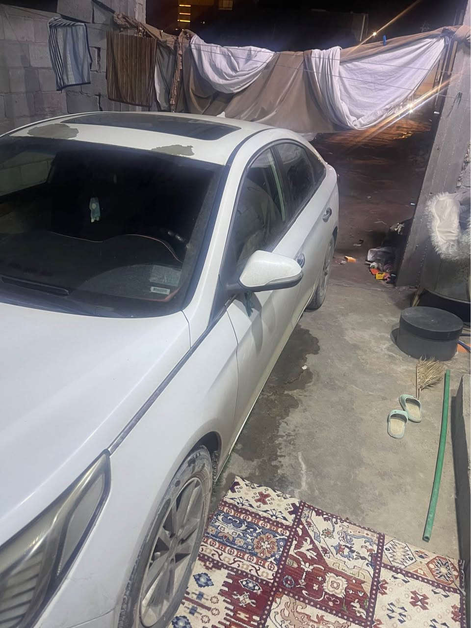 سنواتا 2017 وارد امريكي فول ١/١ 
مكفول من الضربه بيه بارد خفيف او صبغ
او بيه ملحضات قليله
سعر 130
مكيا كير حديه جديد 
اتصل على 
*********** البصرة, العراق
