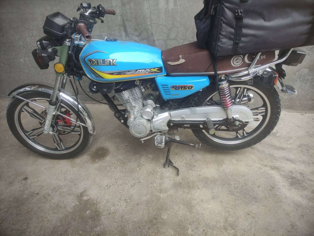 سلام عليكم للبيع دراجة سونليك موديل 23 كهربائيات شغالة شرط محرك ما مفتوح شرط دراجه جديدة خير من الله #ـالسعر500ـالف ***********
