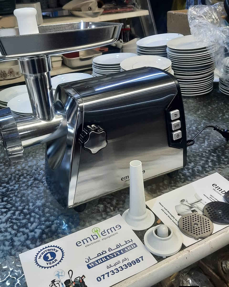 ضمان سنه حقيقي وصل مختوم 
مكينه ثرم أمبليوم ذات جوده عاليه 
ماركه امبليوم نوعيه ممتازه جدا 
2000واط حقيقي 
مع كامل ملحقاته 
جديد غير مستخدم 
مو بس هيج صار
توصيل مجاني لكافة العراق لباب البيت إذ 
مو اصلي ودرجه اولى لا تستلمه
للحجز والاستفسار مراسلة الصفحه او على الرقم التالي 
*********** واتساب
