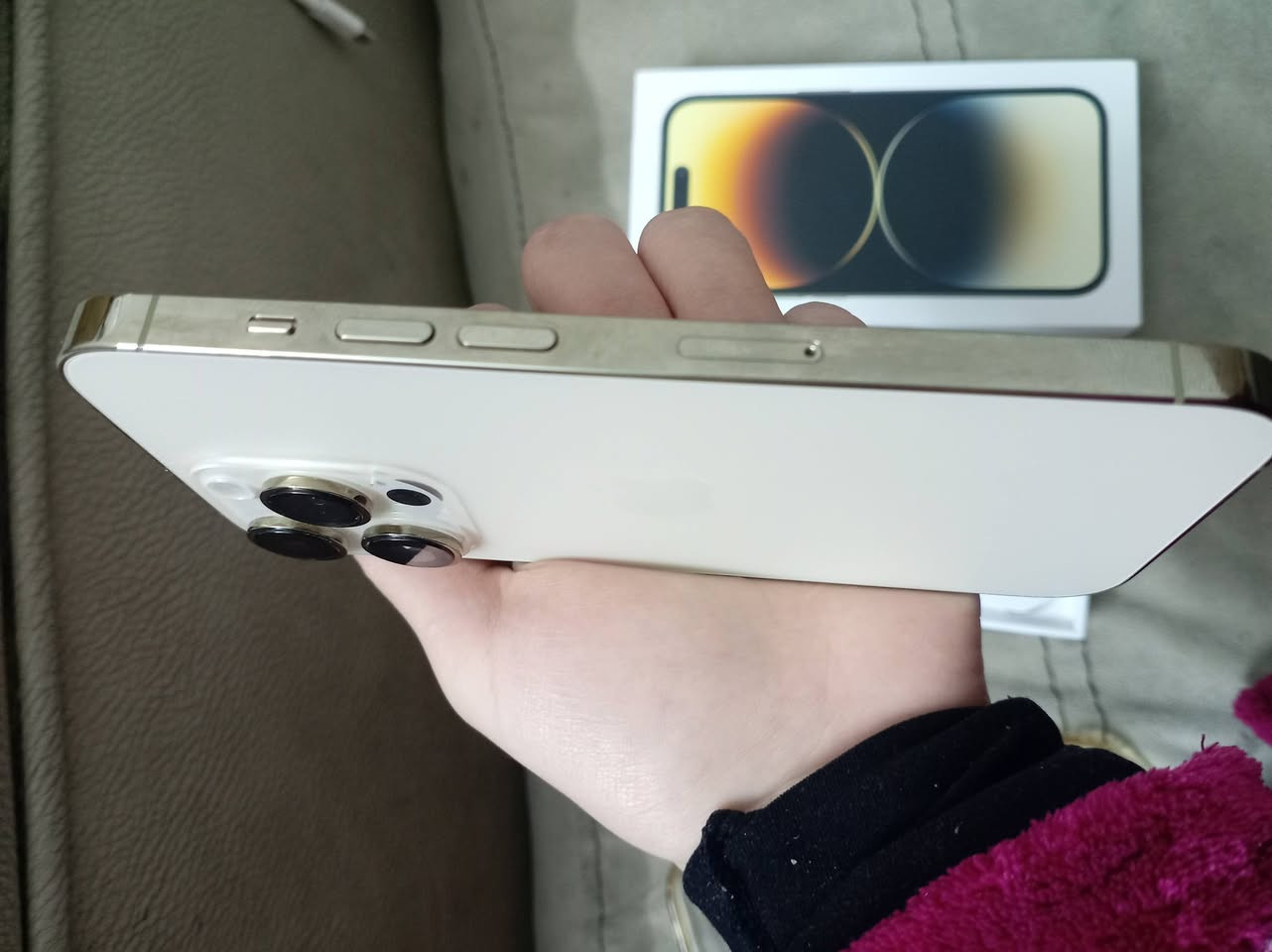 موبايل ايفون ١٤ برو فول نظافة مامصلح بطارية٨٨
مكان اربيل
تواصل خاص فقط


**إذا كنت صاحب هذا الإعلان وتريد حذفه لأي سبب، رجاءا أرسل رسالة إلى الدعم الفني**