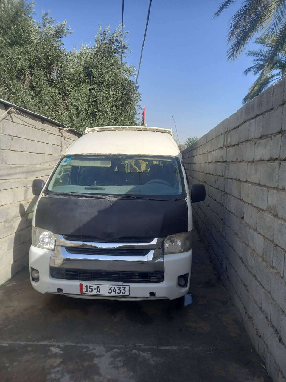 سلام عليكم تيوتا هايسا موديل ٢٠٠٩ رقم مميز  انكليزي شرط التحويل  السيارة معمرة  
رقم صاحب السيارة ***********
 السعر 105 وبيها مجال للطيبين  غير متواجد بالفيس
