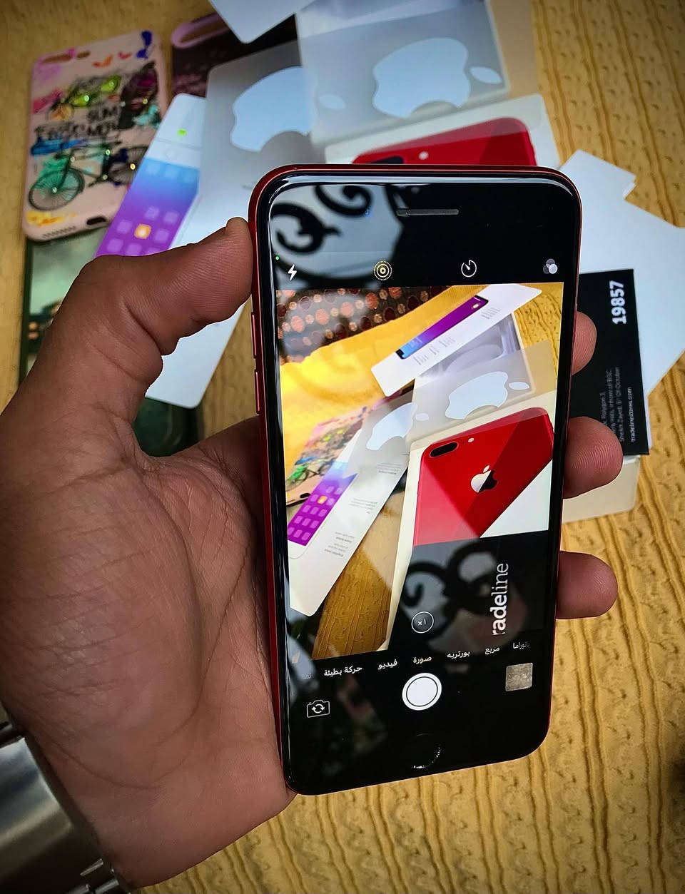 ايفون 8 بلص اللون الاحمر المميز  🤩🤩🤩
وتر بروووف بدون صيانه نهاي متفتحش ضد المياه 💧💧
حاله نادره مشاء الله الموبايل تبص عليه تقول مستخدمش بسبب حالته مساحه 64  بطاريه 77% ومعاه كل حاجته والشاحن لسه جوه الكرتونه متحركش من مكانو الموبايل حاله واضحه في الصور مشاء الله والكاميرا تصويرها تحفه وصافيه 
للبيع او للبدل 
رقم التواصل ⬅️⬅️01009178352
وربنا يبارك لصاحب النصيب 🌹🌹
ودا جروب الواتساب بينزل عليه كل يوم اجهزه نضيفه جدا جدا 👇👇👇👇
https://chat.whatsapp.com/FsRR0o0oCv45goBiqlU5PW?mode=gi_t


**إذا كنت صاحب هذا الإعلان وتريد حذفه لأي سبب، رجاءا أرسل رسالة إلى الدعم الفني**