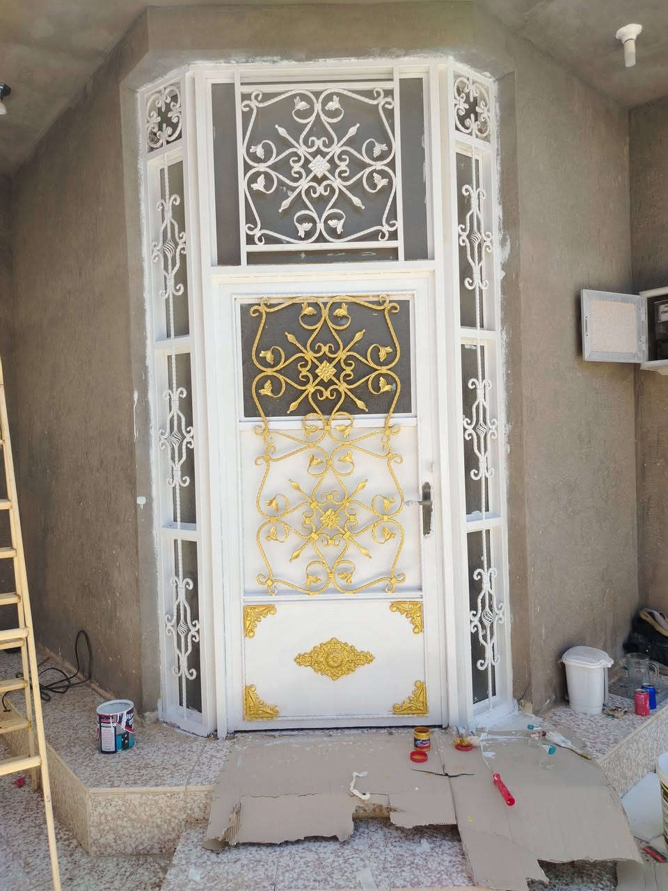 {عمل بديل الرخام وبديل الخشب} 💙 

{صبغ.أبواب حديد} {وشبابيك حديد}💙 

{صبغ جدران غرف} {صبغ واجهات بيوت}💙 

{ورق جدران} {نثر واجهات بيوت} 💙 

{كادر كرار الصباغ ***********}
