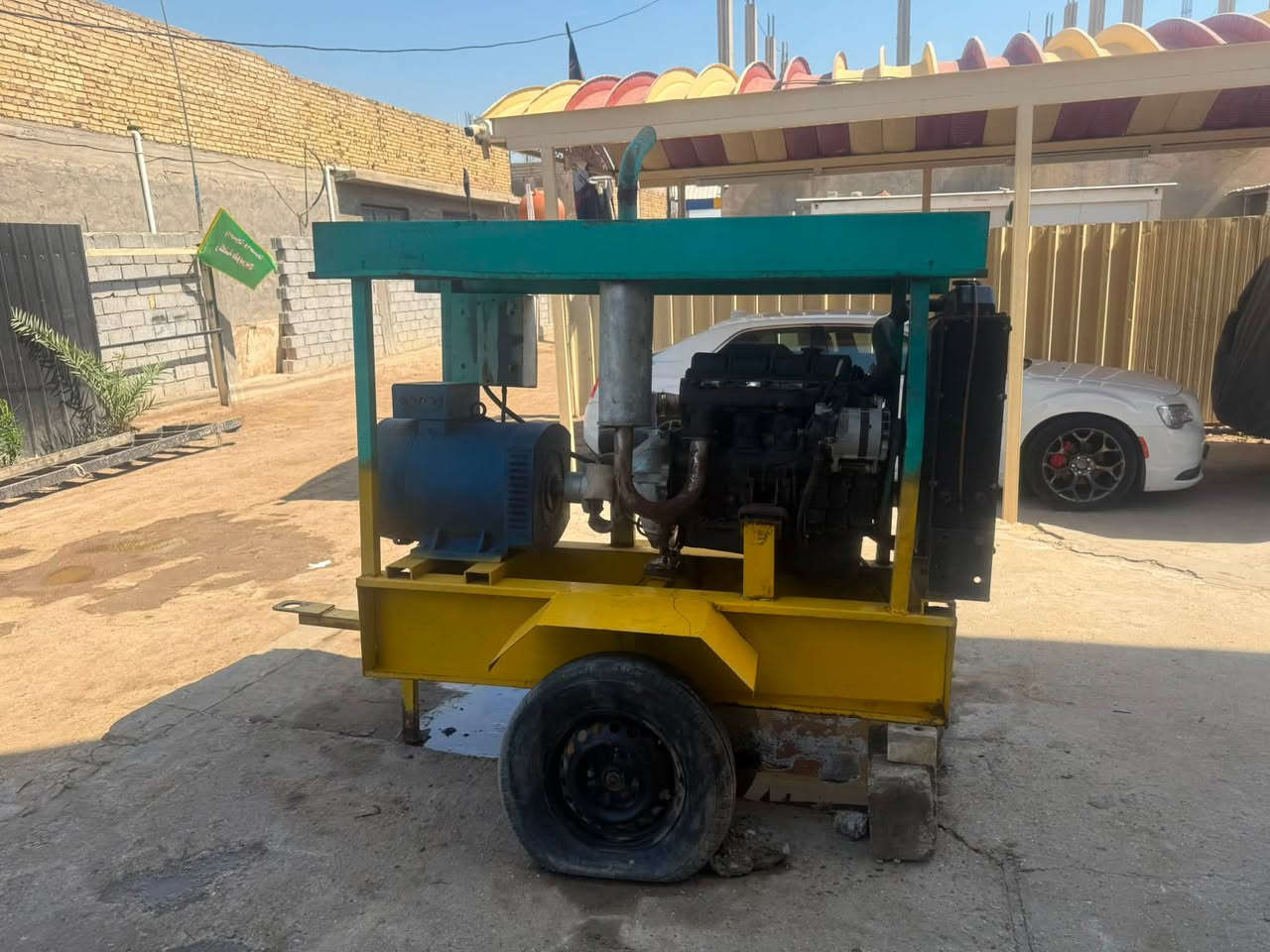 السلام عليكم
مولده كيا 2701
مولده جديده شرط الشغل 
شرط لاتبخير ولا تنقيص 
راس توليد 30 كيفي ثري فيز 4 خطوط 
مولده جديده وجاهزه اي نقص مابيها 
السعر 14 وبيها مجال 
العنوان حله ابي غرق 
للاستفسار ***********
