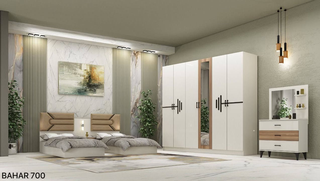 ♦️🔈 *تم وصول*🔈♦️وجبه جديده من غراف نوم تركي ٥قطع شبابي ونفرين 
*موديل* باهار 800 نفرين ابيض و جوزي 
 * 
 
♦️ *5 *قطع ابواب* *نفرين*
♦️ *كنتور   *220  سم صافي عمق كنتور 50 سم 😊 
 
♦️ *ميزت تواليت نفس الصوره  
♦️ *كومدي عدد 2 مع ظهر إنارة
♦️ *سرير *180*200 سم*سترافور

*السعر بالدينار  
تركي 🇹🇷اصلي 

(تاج هوم للاثاث عروض مستمرّة 
حجز وستفسار مرسلت صفحه 
وتساب 
***********
***********
