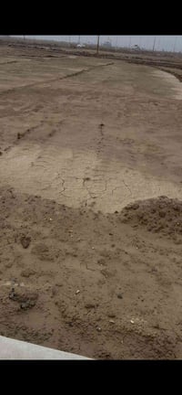 قطعه ارض 100 متر نزال 20 واجه 5 قرب الارض الزكيه سند 25ً مسموح البناء ...