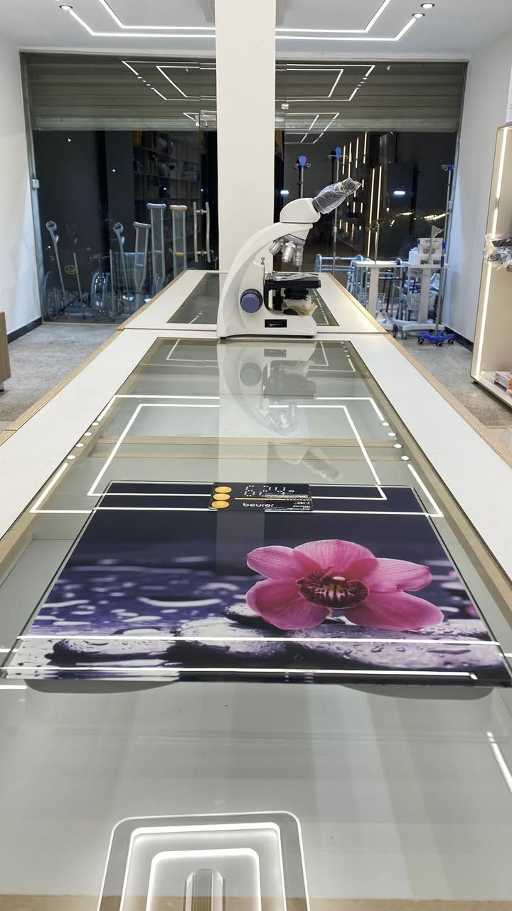 � إلى الأطباء والصيادلة والأهالي الكرام
نوفر لكم ميزان Beurer الأصلي بدقة عالية وجودة ألمانية موثوقة 👌

🔹 قياس دقيق للوزن
🔹 تصميم أنيق وعصري
🔹 شاشة واضحة وسهلة القراءة
🔹 مناسب للاستخدام المنزلي والطبي
 • ✔️ دقة قياس عالية (حتى 100 غرام في أغلب الموديلات)
 • ✔️ سعة وزن غالبًا حتى 180 كغم
 • ✔️ تشغيل وإيقاف تلقائي
 • ✔️ شاشة LCD واضحة
 • ✔️ تصميم زجاج أمان (Safety glass) قوي

📍 متوفر الآن في مكتب العقل الطبي 2 للأجهزة والمستلزمات الطبية
سارعوا بالحجز — الكمية محدودة!
📍العنوان: [بغداد_قضاء الحسينية_شارع كراج الأسدي_مقابل أرض الاحلام]
📱للتواصل والأستفسار على الأرقام التالية : ***********)
(***********)
(***********) 
#أجهزة_طبية #الحسينية #الحسينية_مطعم_الامير #مستلزمات_طبية
