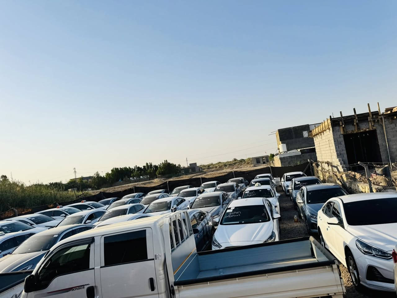 بسم الله الرحمن الرحيم
        يعلن معرض سيد حسام الشرفي  عن وصول
          اكبر وجبة من السيارات الحديثه
                             لأول مرة يتوفر بنكو غاز زيرو (ركز👁️)
بنكو غاز 2024 زيروو صفر (بتراب الشركه) ابيض
بنكو كاز 2023 مسكر ابيض
فحل 2024 غاز ابيض
دبل كاز او غاز 2023/2024 
                     ترقيم جميع محافظات العراق عدا الشمال
المكان بابل-الشوملي قرب السيطرة
للاستفسار الاتصال على 
*********** سيد عباس
***********
