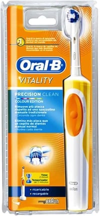 فرشاية سنان كهربائية • Oral-B Vitality • برتقالي