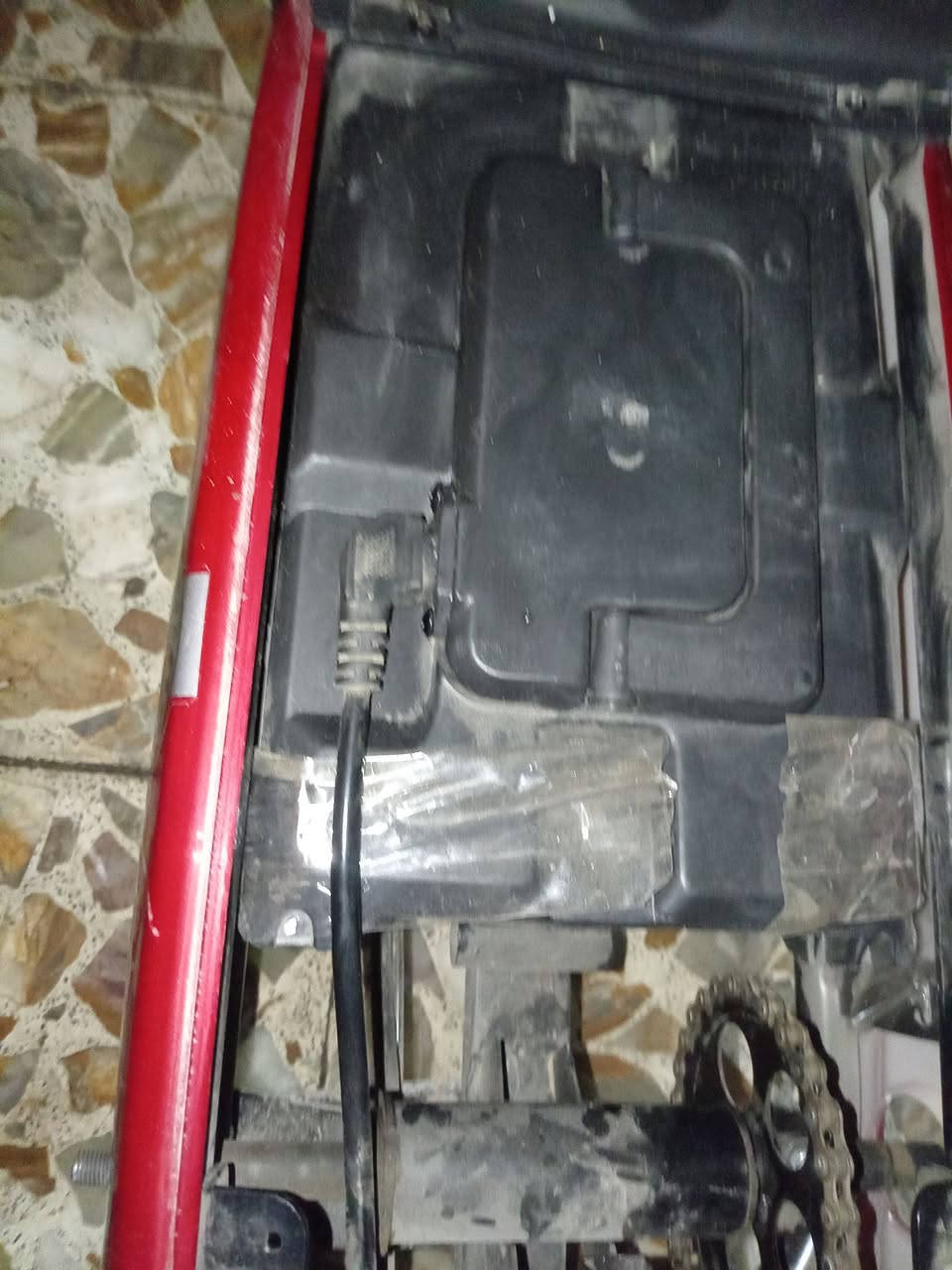 السلام عليكم دراجه شحن حجم 14مكفوله الدراجه من بطاريات وعقل وكهربائيات
الدراجه الله شاهد اشتريته ب335صارلي شهرين من اشتريته وسعره 250قفل العنوان بغداد حي العامل *********** وبي واتساب
