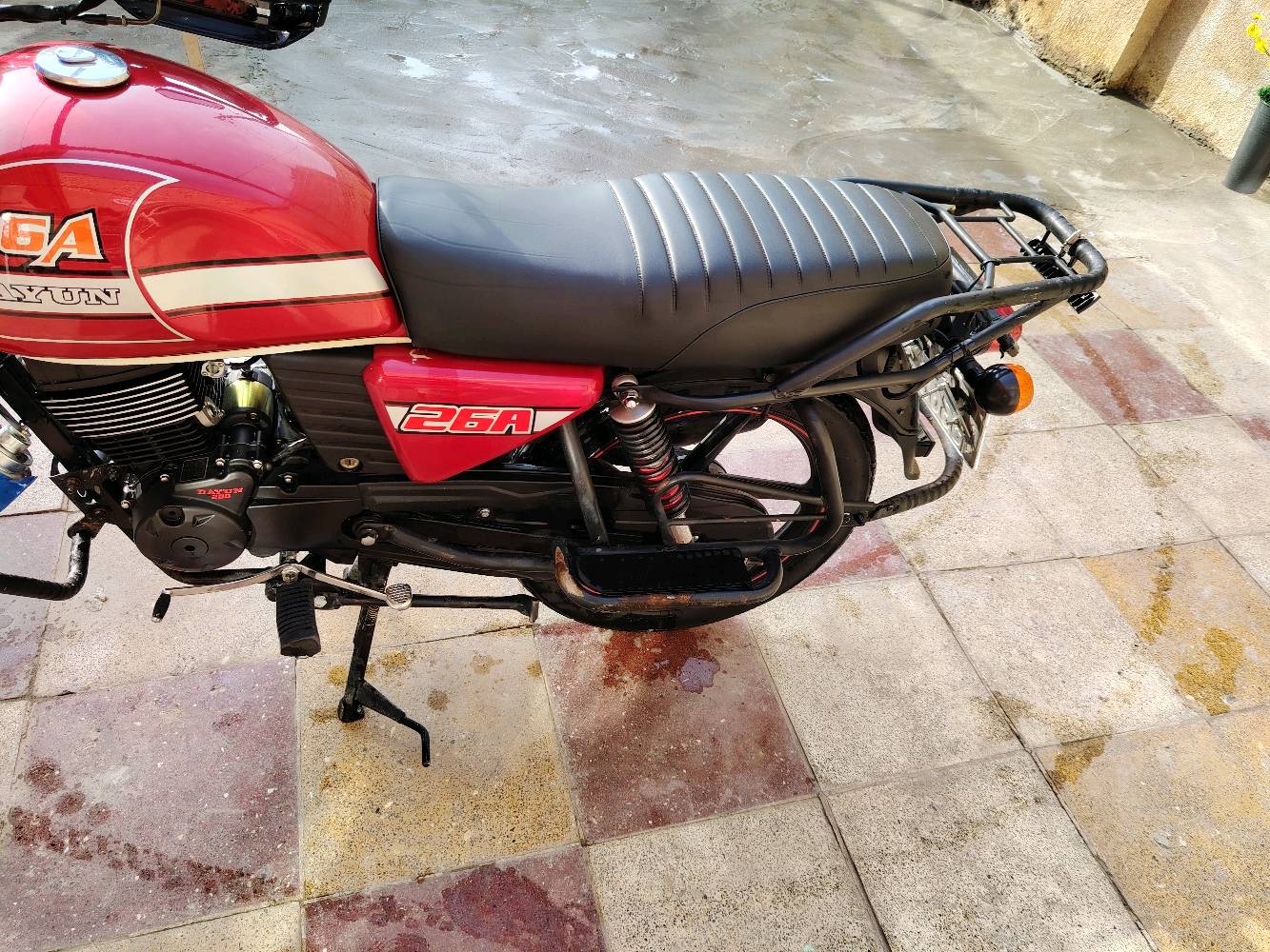  سلام عليكم دراجه لبيع رقم وسنويه بسمي نجف نكليزي مداور ثاني يوم دراجه جديده كلشي معايزه مديل 23 سعر 2250 وبيه مجال حك جيه مكان نجف كوفه حي ميسان محرك 200 رقم ***********