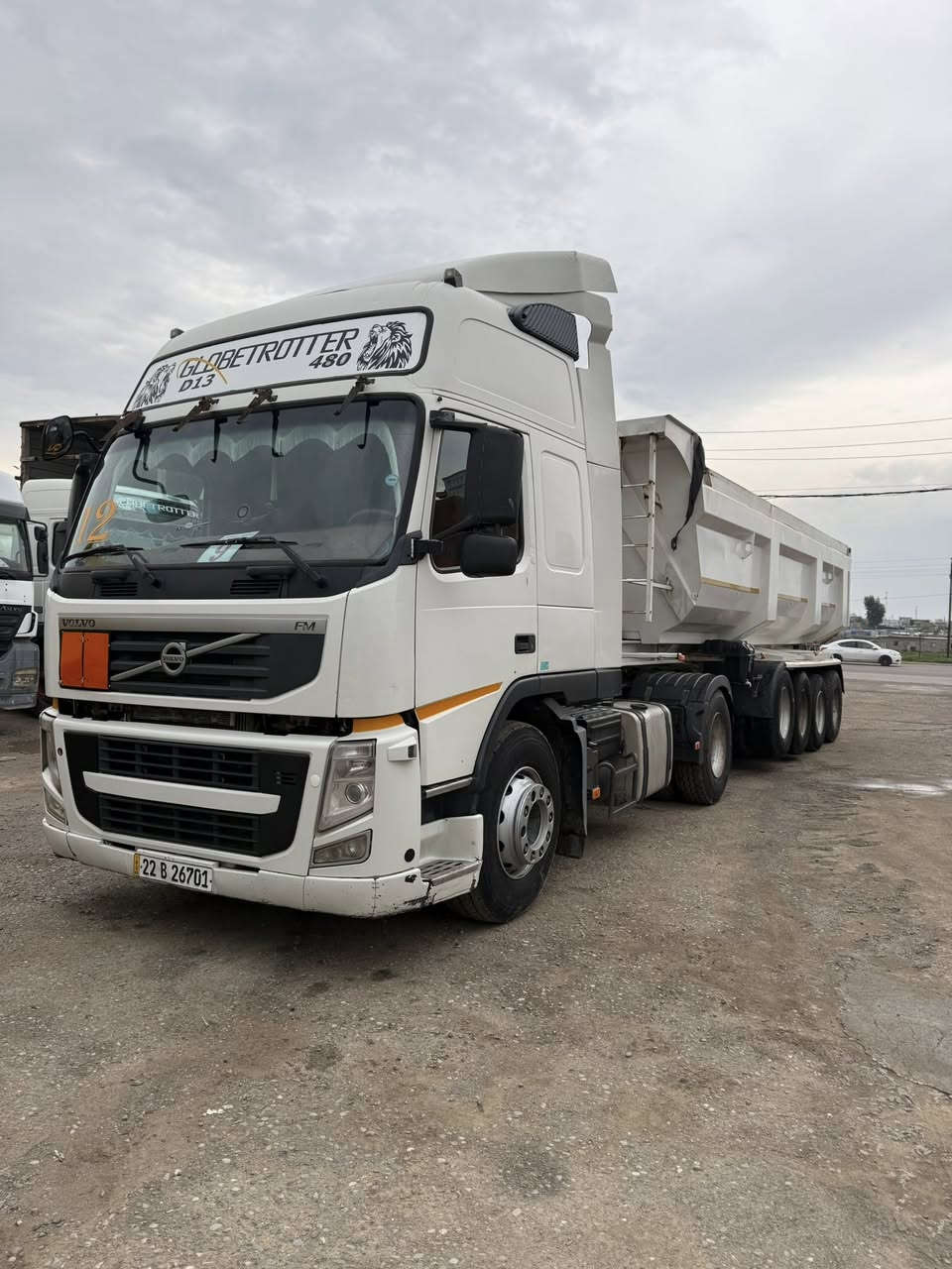 السلام عليكم 

للبيع فالفو FM نساف 

موديل 2012

حجم المحرك:480

نوع القلاب:ابو حيدر حداد اربع 4️⃣
    دناكير دبل تاير 

كير اوتوماتيك 

بودي 22 متر

السياره موجود في معرض عادل 

عنوان كركوك مقابل جسر واحد حزيران 

***********
