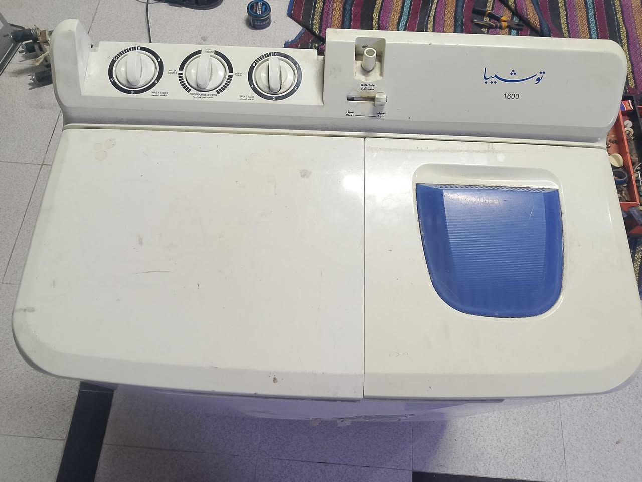 غسالة جديدة نظيفة على فحص 70 الف ***********
