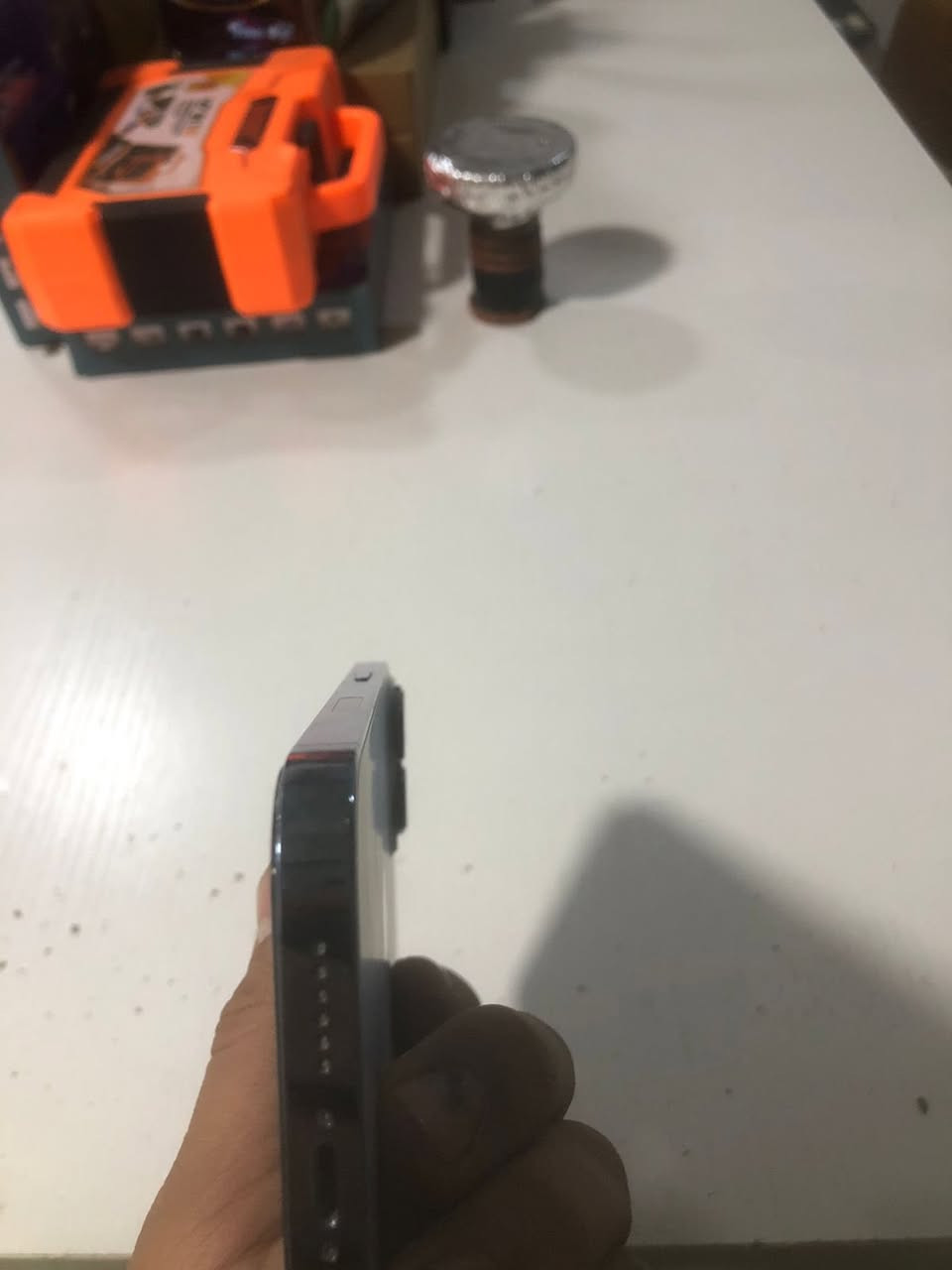 📱 للبيع
Apple iPhone 13 Pro Max
 • سعة 512GB
 • البطارية 79% بعد التحديث نزلت جانت 89 
 • نسخة أمريكي 🇺🇸
 • الجهاز ممفتوح
 • استخدام نظيف وشغال طبيعي بدون مشاكل

💰 السعر: واتساب
📩 اللي يريد يراسل واتساب ***********
