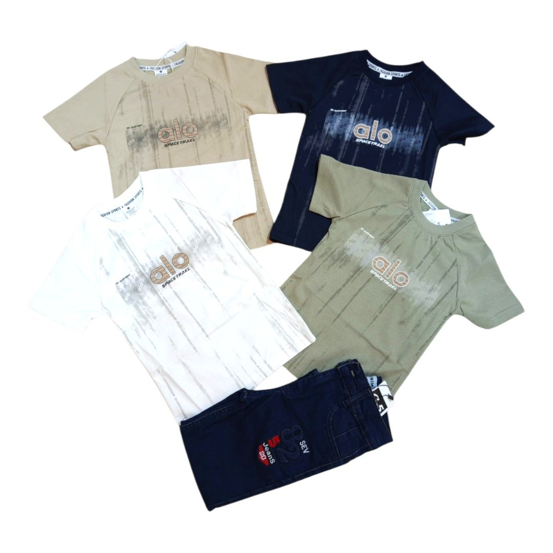 زبائننا الكرام 🤗
بمناسبة عيد الفطر المبارك سوينالكم عروض ع الملابس الولادية🧒🏻
(تيشيرت & بنطرون & قميص)
سعر القطعتين 15 ألف
القياس (2ـ16) سنة
للأستفسار الاتصال بالرقم ***********
توجد خدمة توصيل لكافة محافظات العراق 🚙
