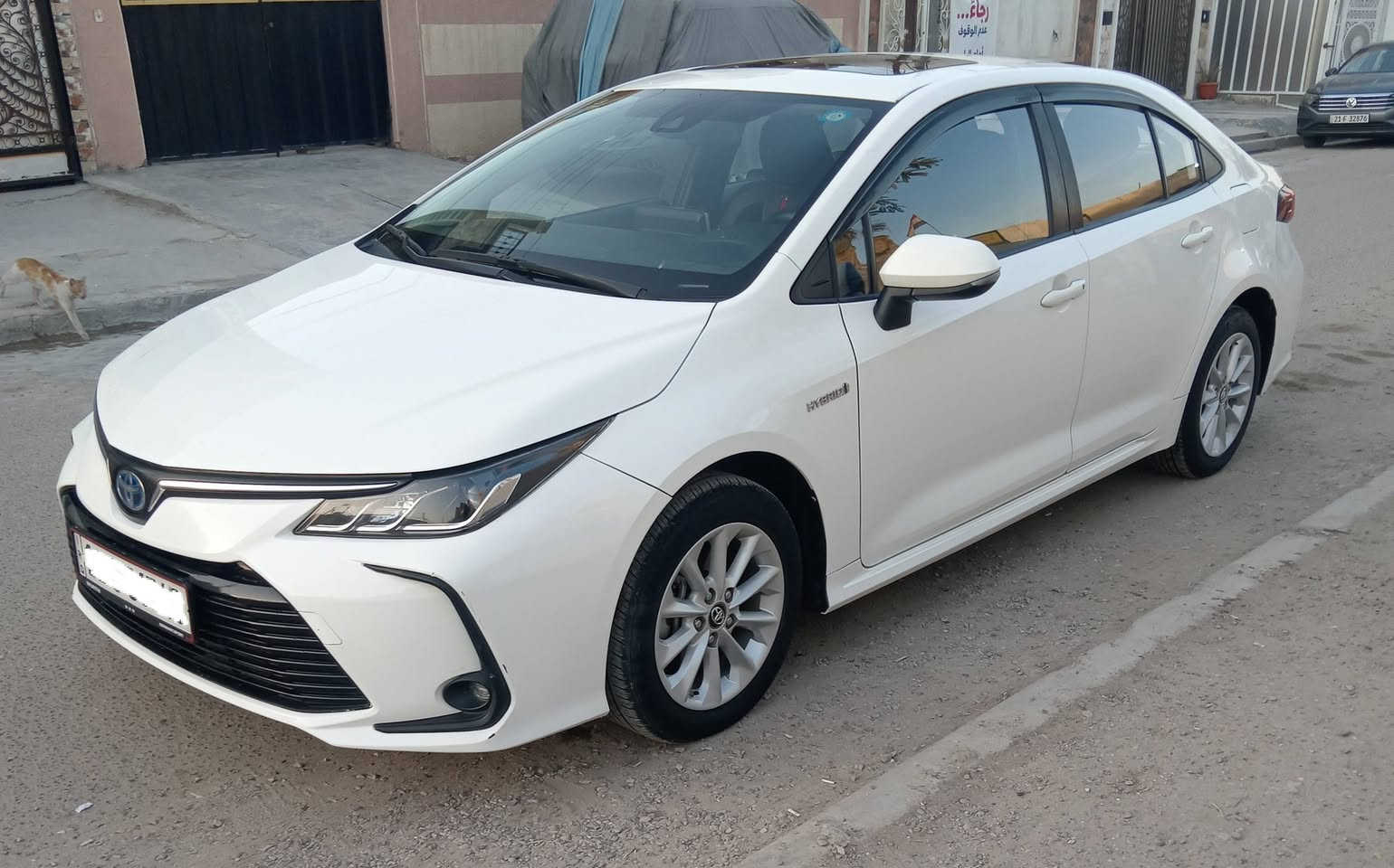 للبيع كورلا 2022 هايبرد وارد صيني الشكل الخليجي علامة زرقاء باسمي رقم بغداد نظيفة جدا ماشية 80 الف كم بيها تبديل الدعامية الخلفية  وبارد قليل تحت الجاملوغ الخلفي وصبغ كد شبر تحت
 الرقم فقط والباقي كفالة عامة السعر 133 ورقة للاتصال على الرقم *********** واتساب غير متواجد عالفيس رجاءا
