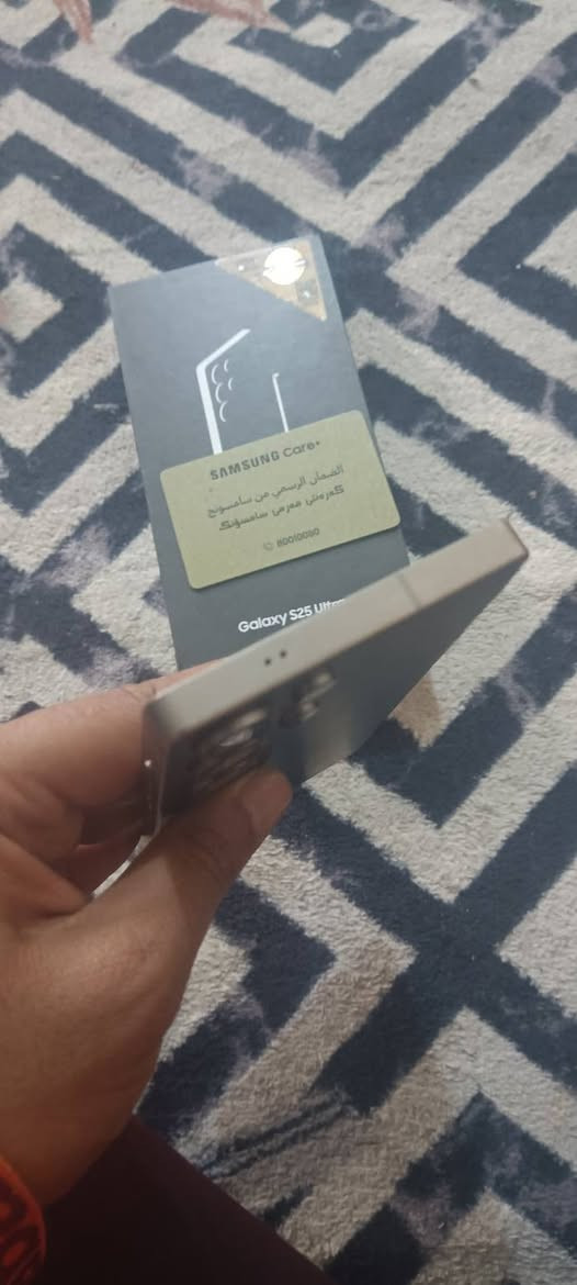 S25 Ultra الون اسود ذاكره
256 مكاني بغداد سعره مليون و 150قفل  ضمان عين الفهد كامل الملحقات ***********
