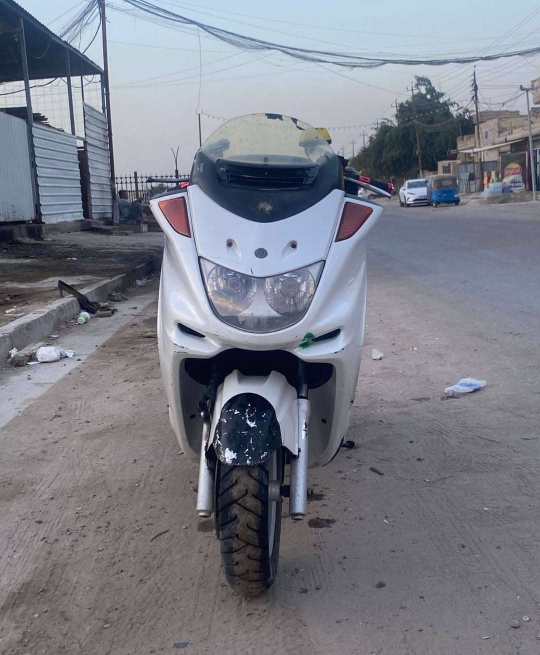 سلام عليكم دراجه ماجسته دبل رون160 نضيفه محرك خير من الله نكره سلف بكل وقت مابيها اي نقص فقط قايش شلعه معدل مشيها كلش حلو السعر 500وبيها مجال مكاني بغداد البياع الشراي يتصل رقمي ***********
