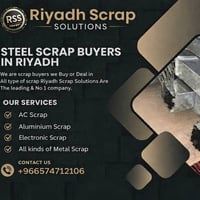 شراء سكراب • سكراب للبيع • خردة الرياض • سكراب حديد • سكراب نحاس • سكر...