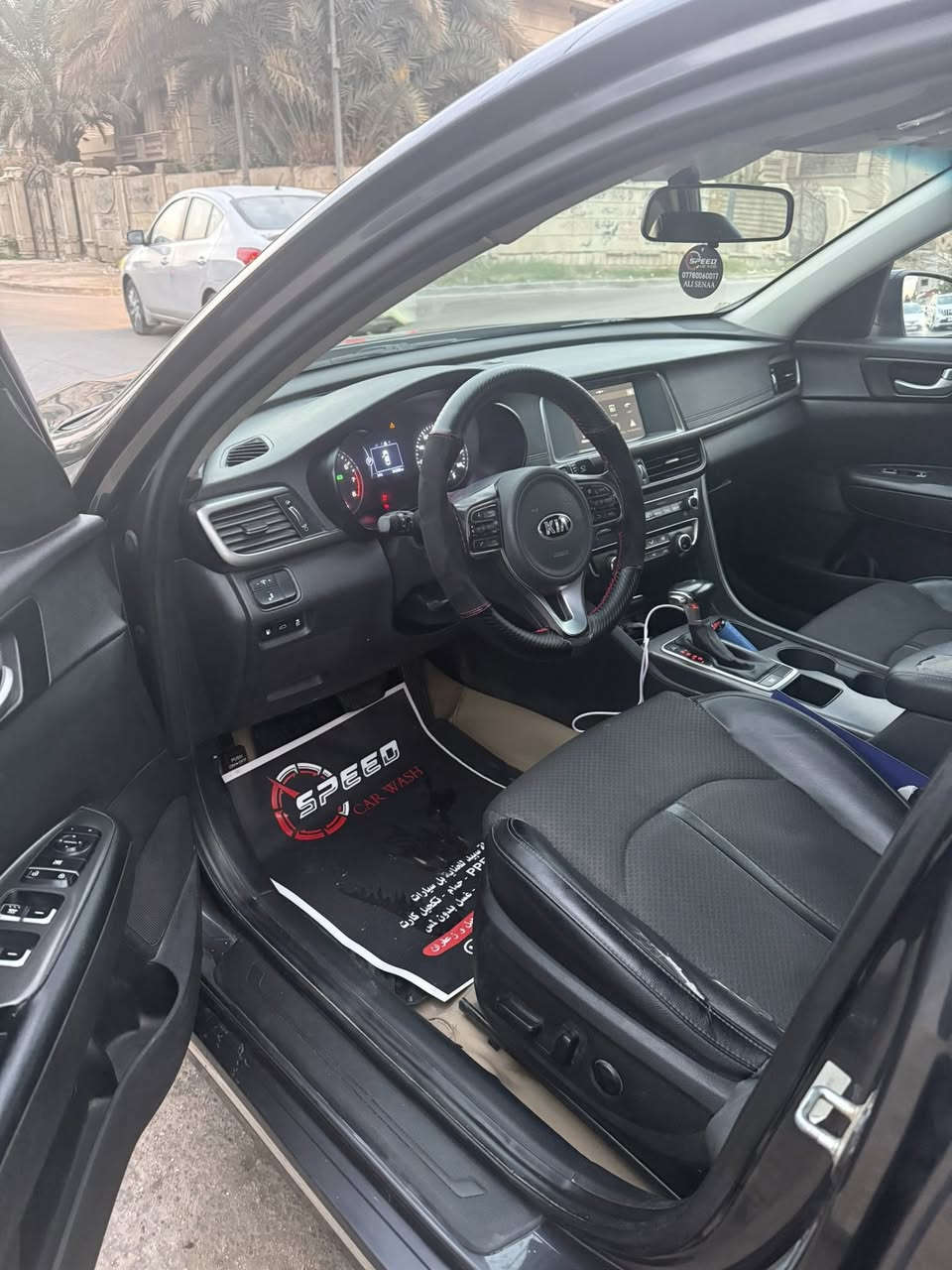 اوبتما 2018 وارد امريكي حادث امريكا بس جاملغ وهنا صاير بيها اماكن بارد مرفق السونار وصور الحادث سيارة ماشية 84 الف مواصفات عادية رقم بغداد بأسمي سعرها 130 الرقم ***********
