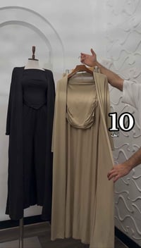 سعر 10✅ #ازياء_مارشملو  3 قطع قطني ليكره صيفي بشت طويل كيلوت عريض هاين...