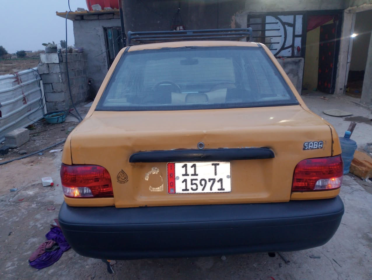 سلام عليكم  سايبا موديل 2011رقم بغداد نكليزي مصفره هيئة وقرامات محرك بي بخار كير مكفول تخم تاير جديد شواصي نضاف بس فطر صقير ما مصلح مكان دوره السريع الجديد السعر 20وبيها مجال رقم الهاتف ***********بي واتساب اثير ***********
