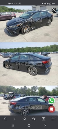 كيه فورتي 2024 وارد امريكي الون اسود جديده ماشيه 20 الضرر موضح بلصوره ...