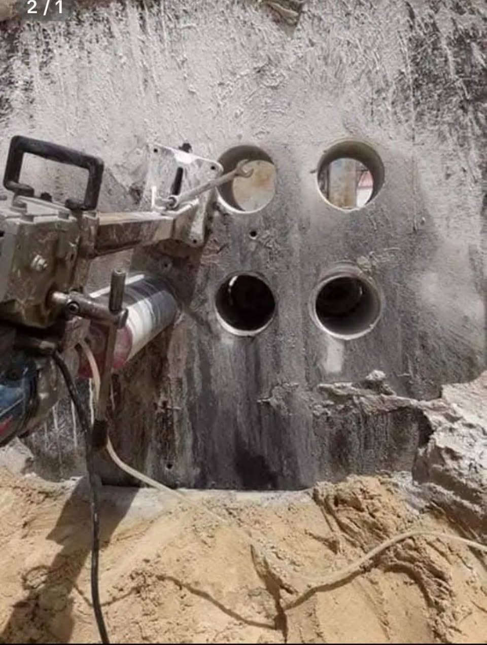 يتوفر لدينا كادر للعمل بجهاز الكور لتثقيب الصب الكونكريت المسلح والغير مسلح فتحات سبالت فتحات مزاريب فتحات هوائية من 1انج إلى 12 انج  العنوان.   بغداد/ الفلوجة / الخالدية / الرمادي للاستفسار الاتصال (***********)صباح ابو شمس
(***********) محمد سعدون
