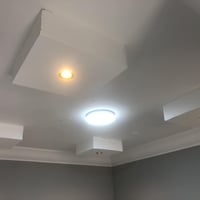 خلفه جبسن بورد سقوف ثانويه  بديل الخشب والرخام متفرغ اطلع بليوميه مقطو...