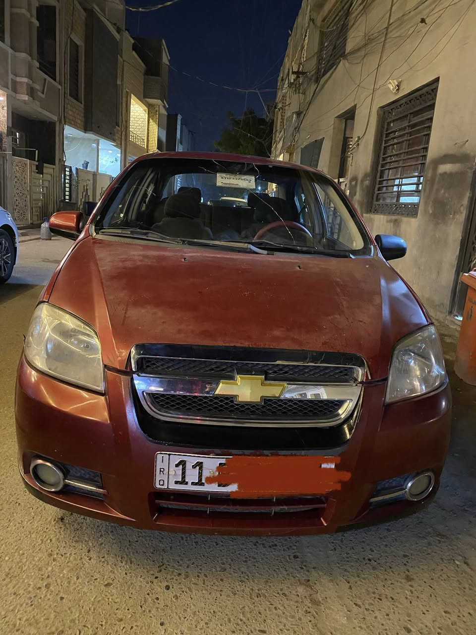 شفروليه أفيو موديل 2007 فول أوتماتيك
مكينة مفتوح ونظيفة جداً وارد امريكي ضربتها جاملغ فقط
رقم بغداد الجديد
العداد 235 ألف كم حقيقي

حدادية جديدة
مكينة وكير بحالة ممتازة (جدد)
السيارة جاهزة للاستخدام ولا تحتاج أي مصروف
السعر 59 وبيه مجال 

📞 للاستفسار: ***********
المكان : بغداد. سبع ابكار
