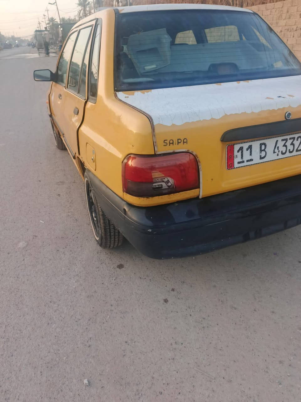 السلام عليكم سايبا 2012للبيع مكينه وكير خير من الله تخم تاير كهربائيات كلهة شغاله زنون صدرهة حلو رقم بغداد انكليزي مصفره هيئه وغرامات رقم الهاتف ‪***********‬‏ مكاني بغداد الشعب السعر خاص ومناسب الفارس, صلاح الدين
