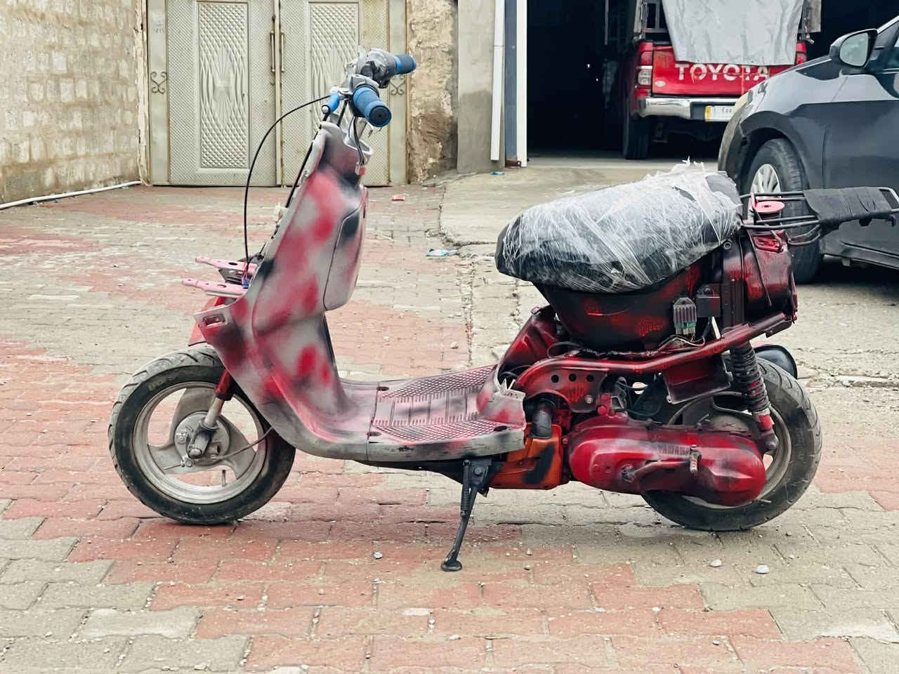 دراج ياماها سحب سپورت
محرك مامفتوح
صالنصة بيلادي 
تايارات ويالة كلة لوك
مابي صوط اكسل شرط
دواجة نص هندر شغال ماشاالله فول فول نشط
سعر85
عنوان كركوك اسكان يم مركز سقافي رەقم👈***********
