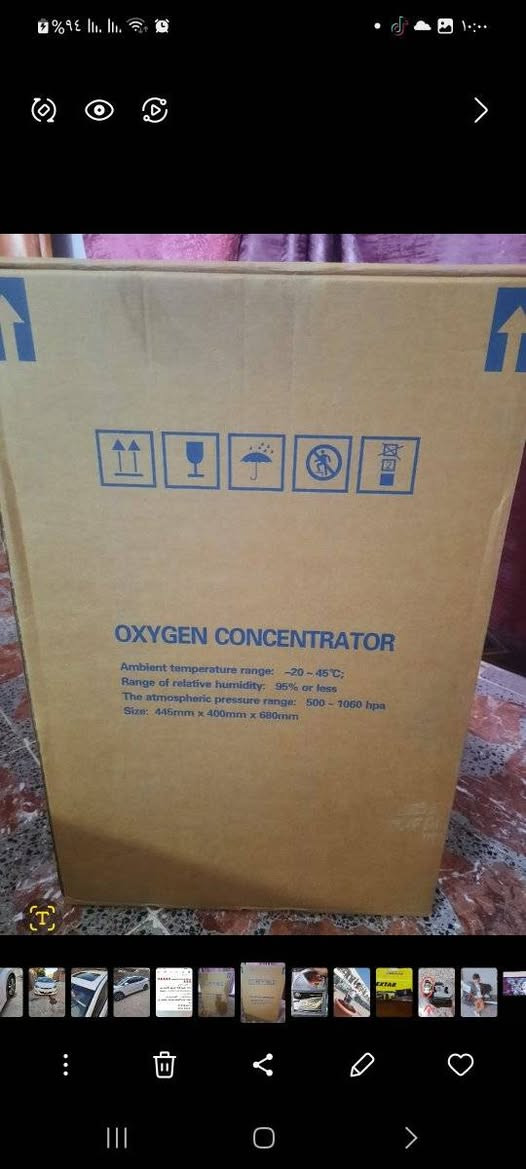 عندي جهاز اوكسجين للبيع العنوان الزعفرانيه ***********
