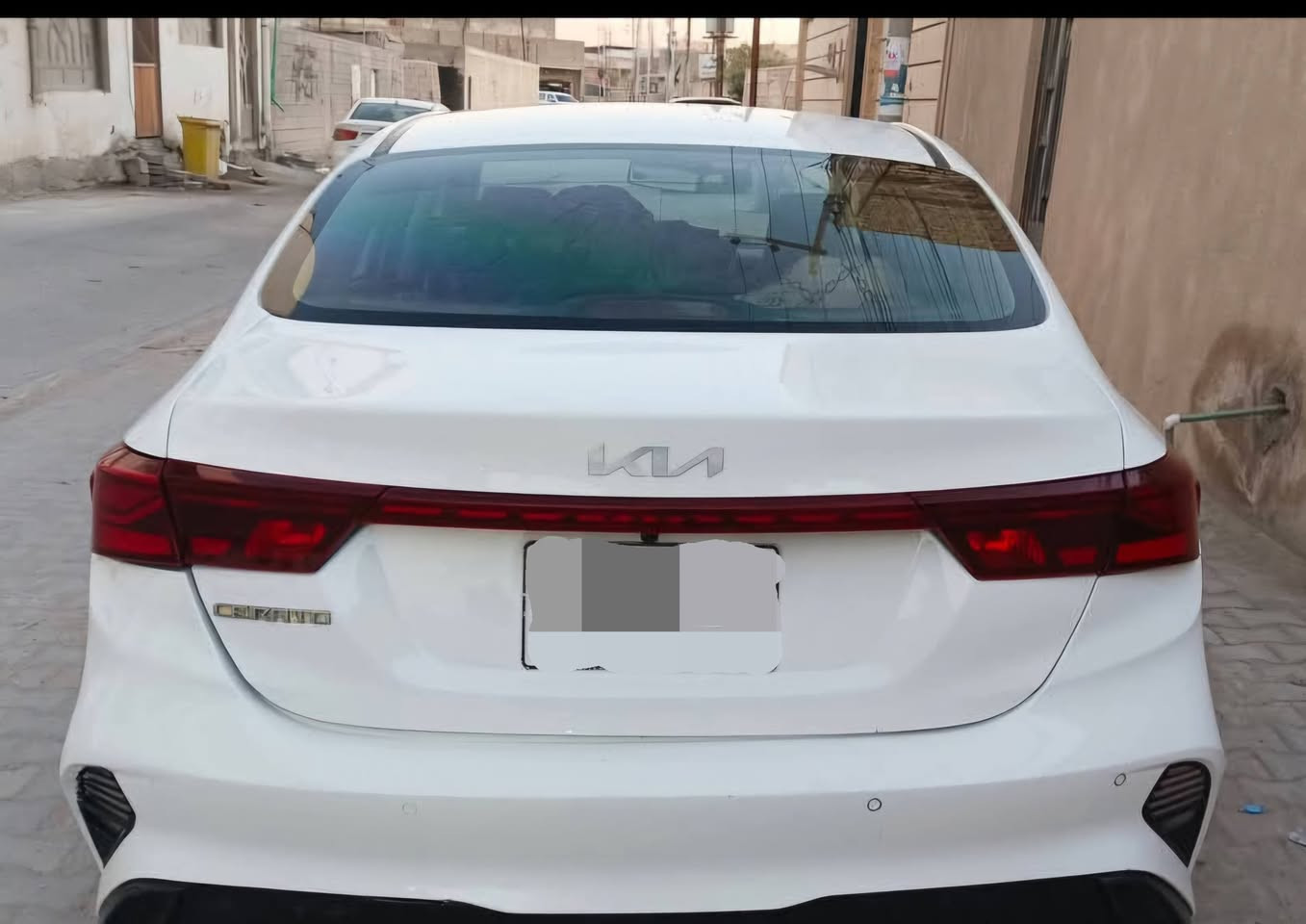 سلام عليكم (بيع فقط)
كيا سيراتو 2022 مكفوله كفاله عامه خليجي السياره رقم بغداد  سنويه اصليه ورقام اصلي (السياره بدون تحويل)
عنوان : البصره 
السعر : اتصال أو وتساب 
رقم ***********
