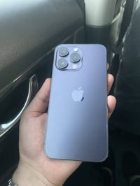 Ip 14 pro max ذاكرة 256  باتري 81%  دبل خط  لون مميز  فول نضافه  سعر 8...