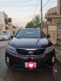 سورنتو موديل 2014 وارد امريكي  السيارة محرك 4 سلندر نظيف مامفتوح ماشية...