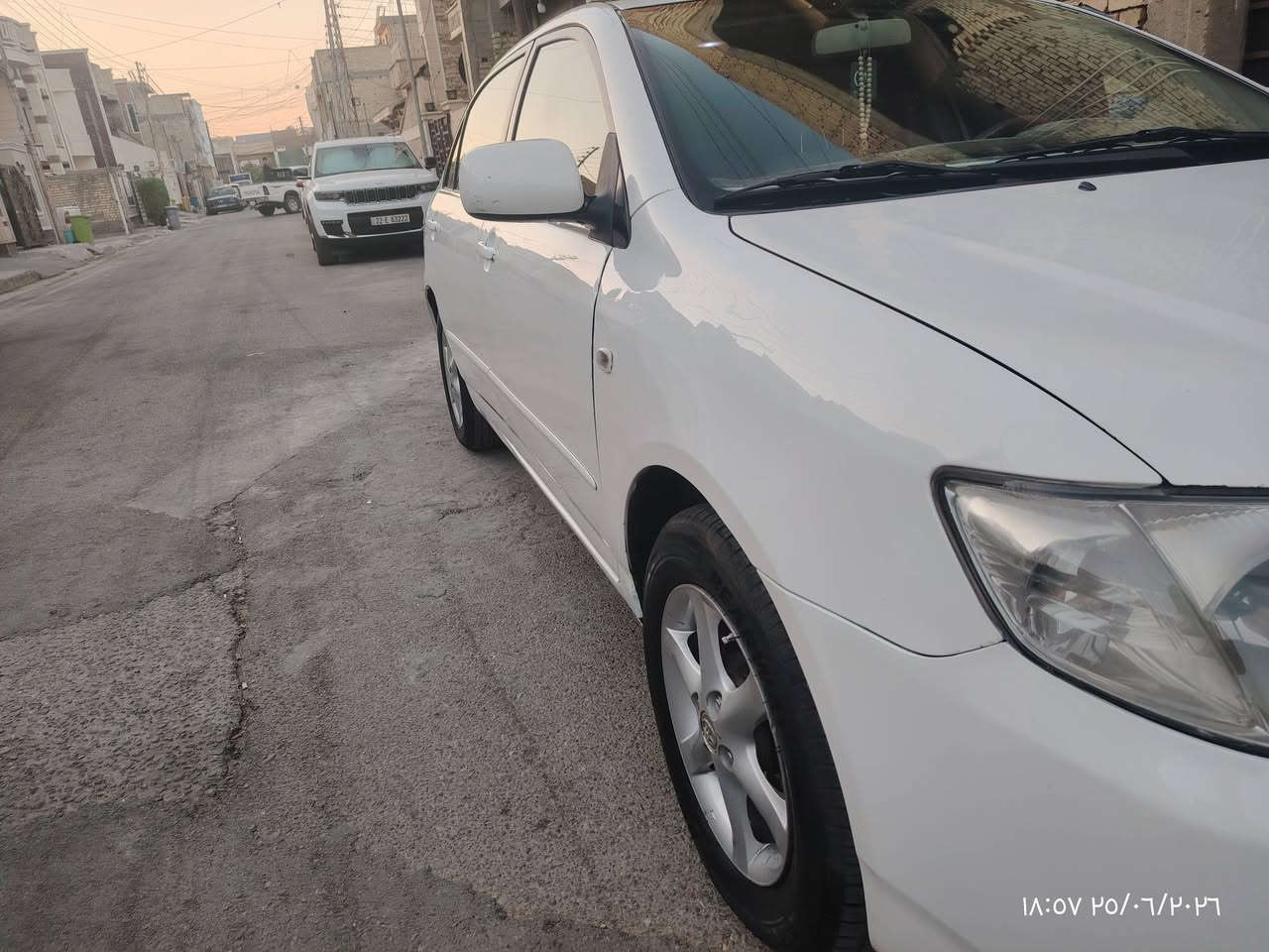 السلام عليكم كورلا بيكاتشو ٢٠٠٥او خليجي  ابيض محرك ١٨٠٠ منظومة تبريد جديدة تخم تاير جديد مواصفات GLI سلايد كشنات جلد مري شفط ماشية ٣٦٠ ألف بيها جاملغ السكن الأمامي صبغ فقط السيارة على أيدي رقم بغداد بأسمي السعر ٩٢ ورقة وبيها مجال مكاني حي الجهاد /حي الحسين
او العامرية
***********
