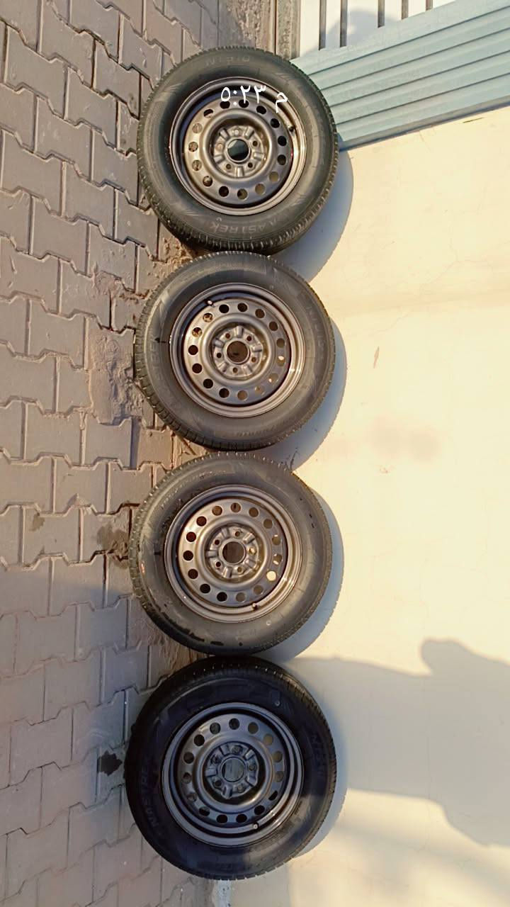 السلام عليكم تخم تاير ويلات حجم 15 
صارلهن 20 يوم التايرات من شادهن 
الويل كوري اصلي مصبوغ حراري درجه اوله
العنوان نجف الاشرف 
رقم الهاتف *********** فقط ابيع
