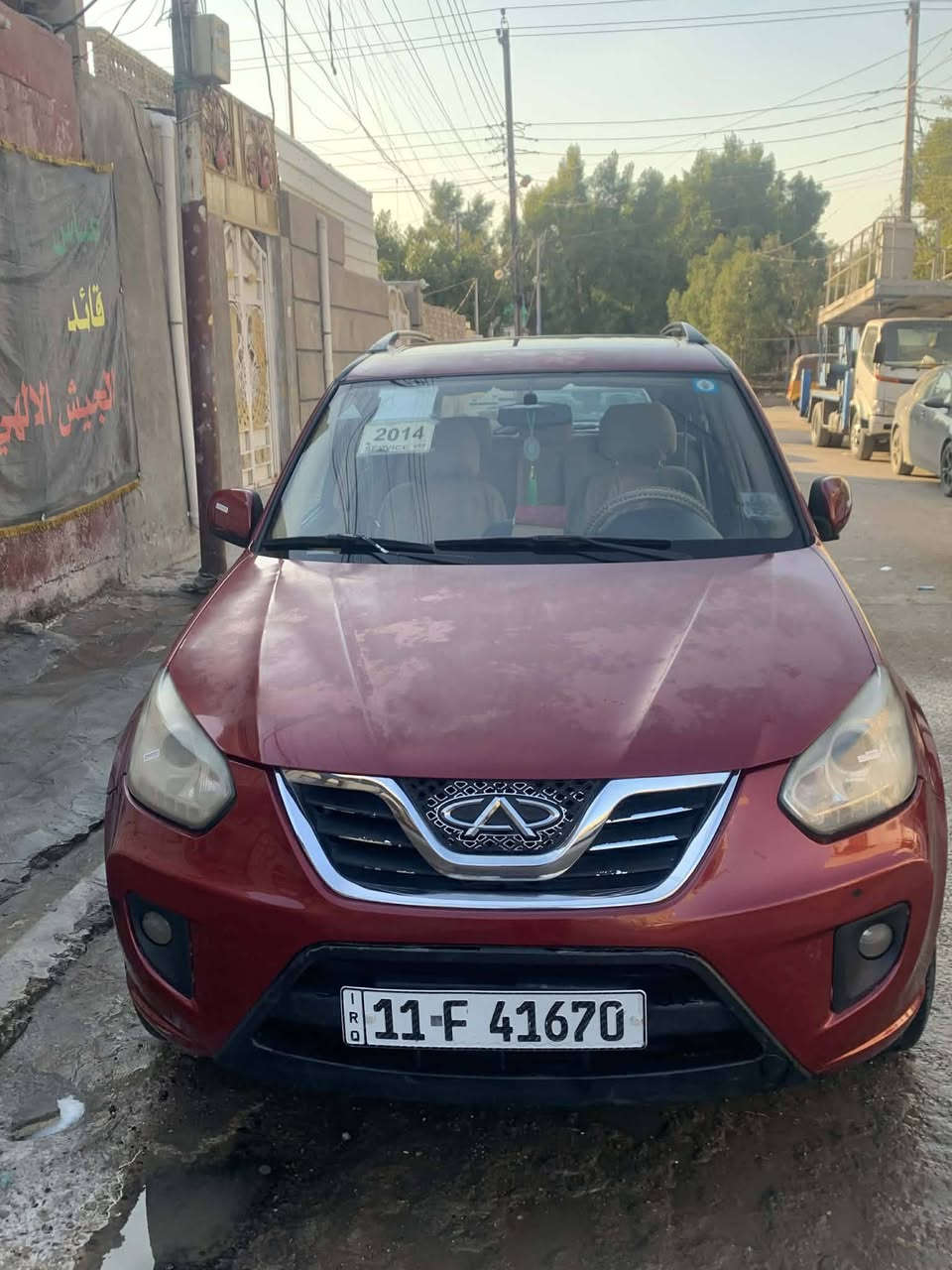 السلام عليكم سياره تيكو موديل14 رقم امريكي جديد سياره فول تخم تأير جديد سياره مال جناي مابيهه لاصبغ ولا طخه كير ميكانيك ييهه جراد بسيط بل قماره وبل بنيد سياره  كامره بك تبريد تدفئه تحويل مباشر ثاني يوم مكاني بغداد الطالبيه فلكه ،83للتوصل واتساب او تصال ***********
