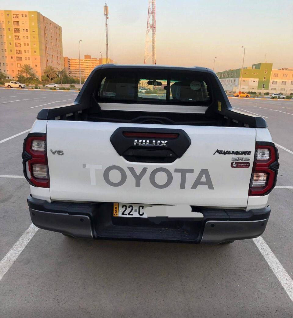 --  هايلوكس  اتفنجر   موديل   2021
--      أربيل     بريم     سيد نهرو    صدفي
--       6      سلندر     V6      4.0 
--      71   الف  كم   حقيقي   كفاله 
--      السعر      350  $     وبيه مجال     
--      مكاني   بغداد   بسمايه /  ***********
