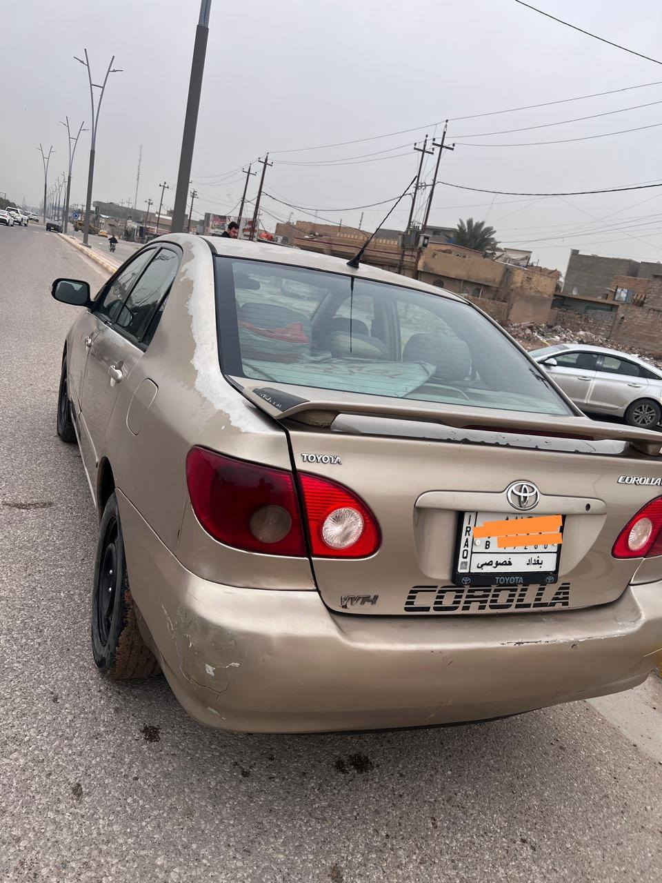 كورلا نحله ٢٠٠٨ بغداد
فقط جاملغ الأمامي من امريكا بدون دواخل فقط جاملغ

ايرباكات سليمه

مصبوغه حزام للجماليه وحاليا بيه جراد

تبريد شغال

كهربائيات كله شغاله على وضع الشركه

أعلى مواصفات بالنحله مثبت سرعه دشبول ليزري

ماشيه ٢٧٢ الف

السعر ٨٥
بأسمي شرط تحويل ثاني يوم 

المكان الفلوجة/// ممتواجد على الفيس

***********
