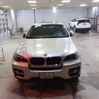 للبيع bmw x6 موديل 2010 رقم بغداد 6 سلندر توين تيربو المكينه كاسره بست...