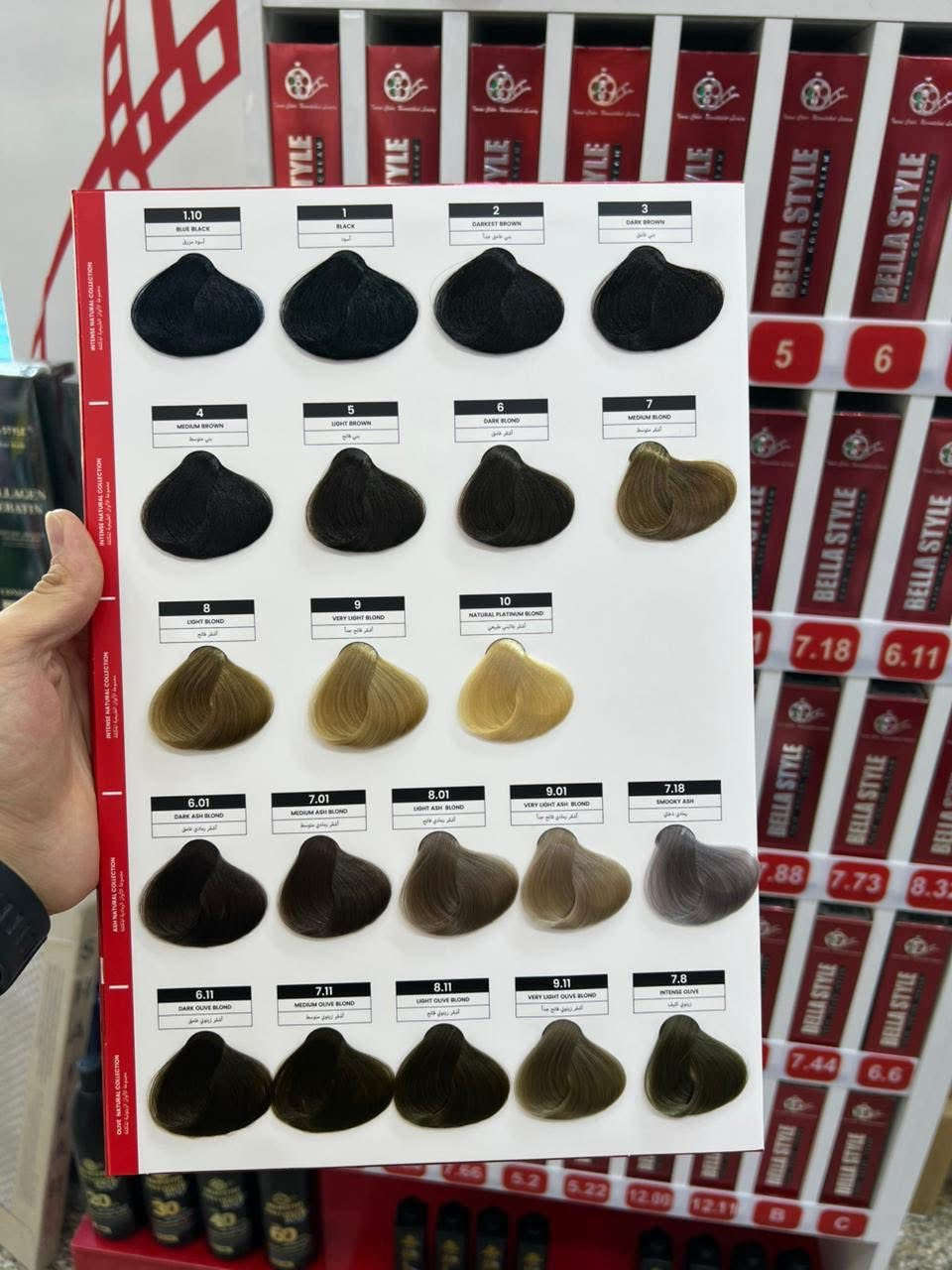 صبغ شعر بيلا ستايل عصاره
100 مل

ايطالي
السعر5000الاف


**إذا كنت صاحب هذا الإعلان وتريد حذفه لأي سبب، رجاءا أرسل رسالة إلى الدعم الفني**