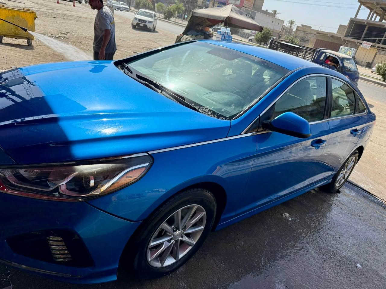 السلام عليكم مكلف بالنشر للبيع سوناتا موديل ٢٠١٩ حادثها اصبع بالبنيد مصلح بارد وبارد بالقماره مال تحميل بدون ايرباك ماشيه ٦٦ الف رقم بغداد مكانه بالحله السعر 128 ورقه وبيه مجال للاستفسار الاتصال بصاحب السيارة 
*********** حلة, بابل
