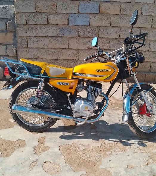 تايگر موديل 2024
اربعة گير وياه منفيس 
موطور مو مفتوح شرط ما عايزو برغي 
نظيف اخو الجديد 
السعر 625وبيها مجال قليل 
***********
