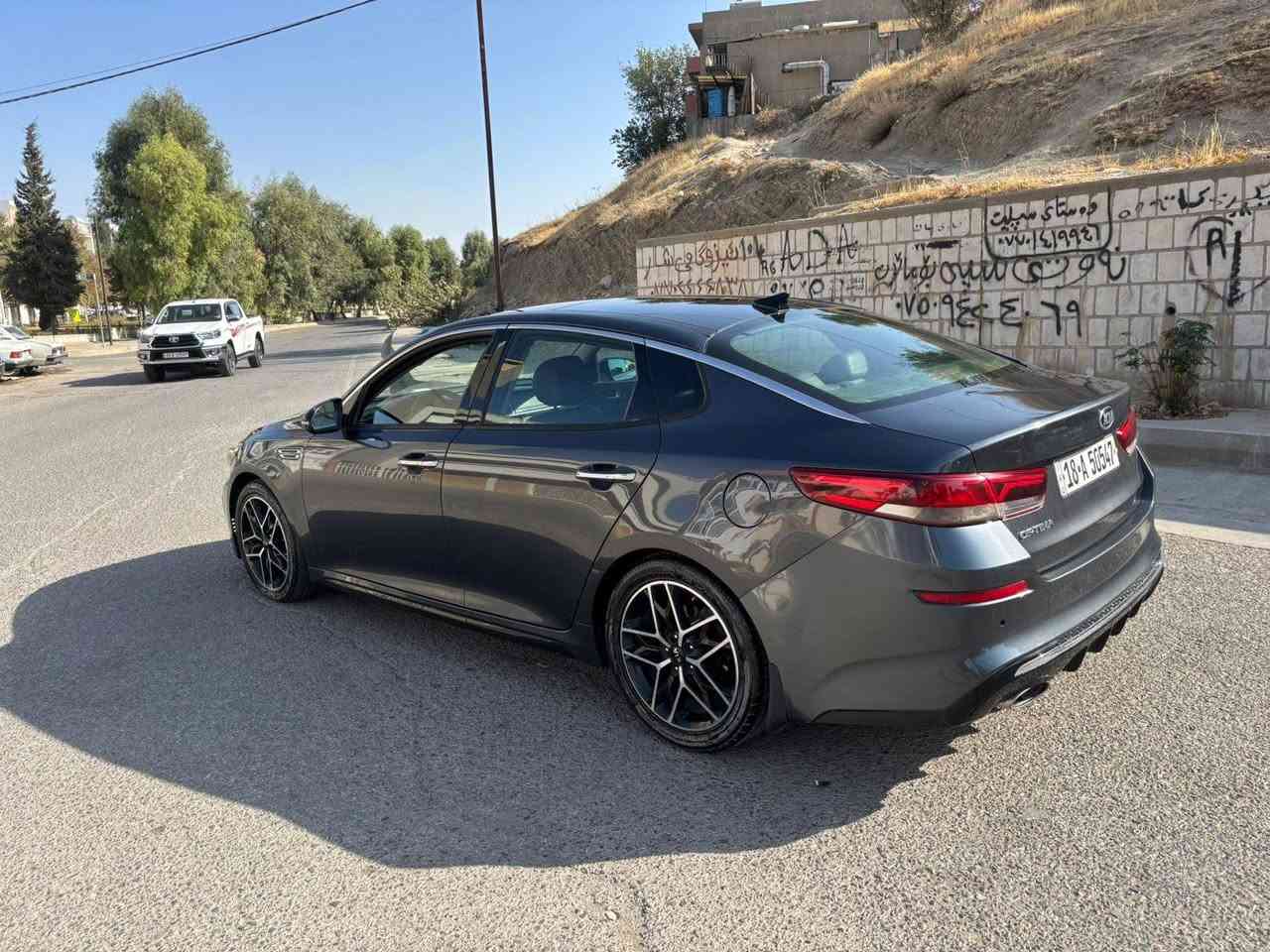 السلام عليكم كيا اوبتما موديل2020 وارد أمريكي مكينة 2400 فول مواصفات بانوراما بصمة كشنات جلد تدفئة بالمقاعد تدفئة بالستيرن ترحيب ونقاط عمياءو تحديد مسار و رادار توقف ذاتي وباقي المواصفات المعروفة حادث امريكا بنيد وبالعراق صبغ قطع وعندي صورها قبل الصبغ اثر شخوط
عنواني بغداد الطوبجي للاستفسار السعر 120
***********
