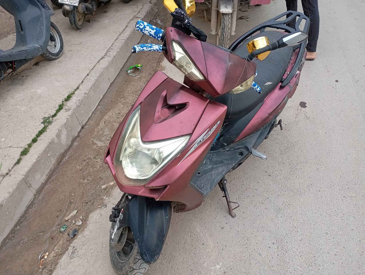 السلام عليكم  ماطور  سكنس فحل موديل 2021 مامفتوح  شرط نكره سلف ليت اشير دشبول كيج البانزين سرعه كلو شقال  كلج امامي وخلفي وقيش جديد  ماطور ماتصرف ربع    علي للبيع او مروس حسب القناعه السعر 350قفل


**إذا كنت صاحب هذا الإعلان وتريد حذفه لأي سبب، رجاءا أرسل رسالة إلى الدعم الفني**