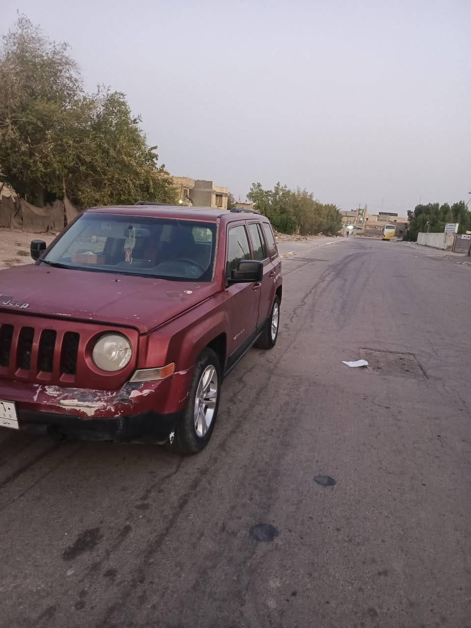 السلام عليكم
ارخص باتريوت بالعراق 
باتريوت 2013 رقم بابل سنويه نافذه مكينه تاير شرط كير بي ضعف  
78وبيه مجال حك الجيه سعره سعر 2008 
للاستفسار اكثر ***********
