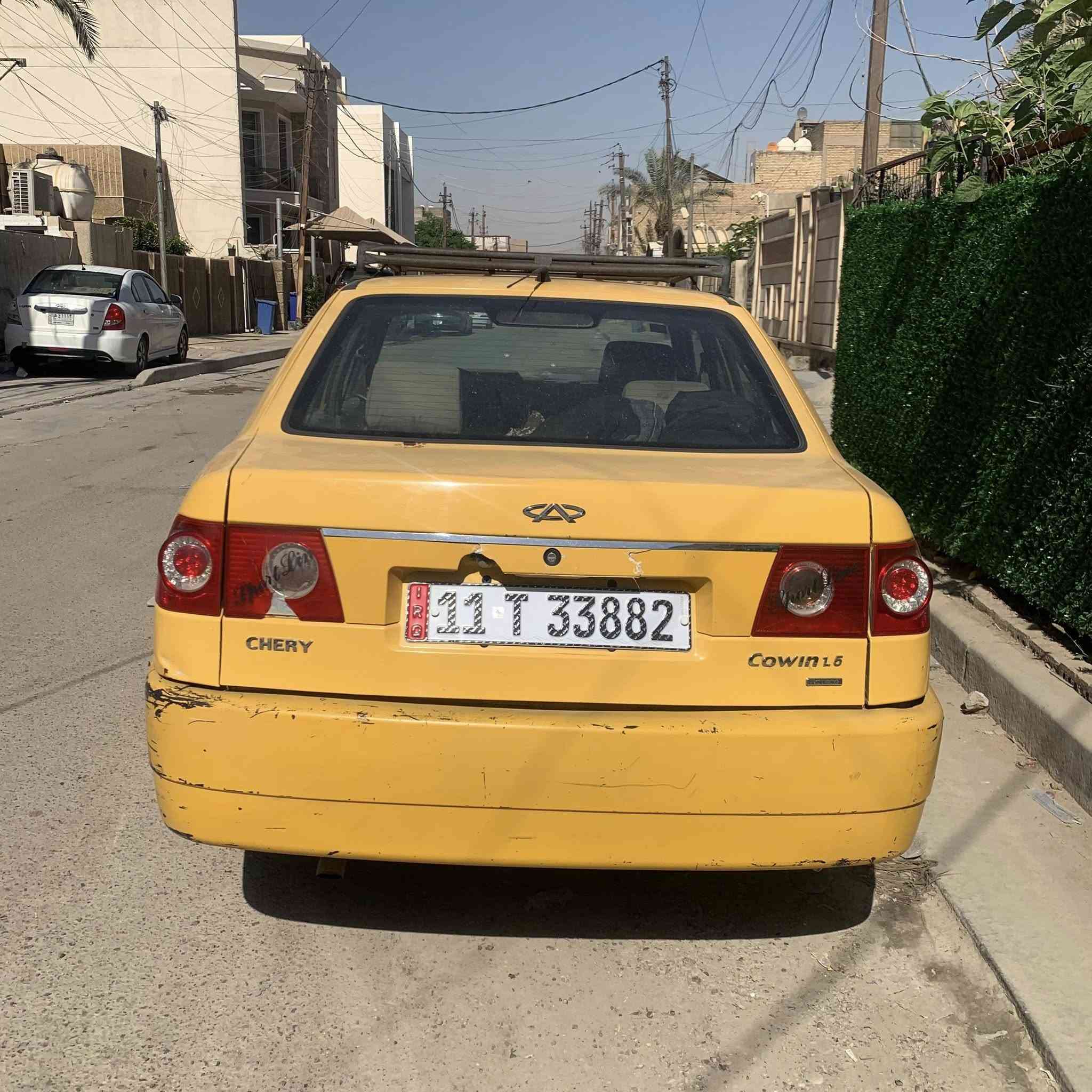 سلام عليكم شيري كوين مديل ٢٠١٠ بسمي رقم جديد وهزه جديده مكينه بلاديه تبريد بس غاز ناقص كمبريسر جديد وبوري وراديتر جديد تخم تاير السياره بيها بس الصدر اليسره تعبان مكانه بغداد الامين السعر ٢٤ ورقه ***********
